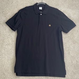 Rooks Brothers  Polo Shirt XL Performance Polo Black